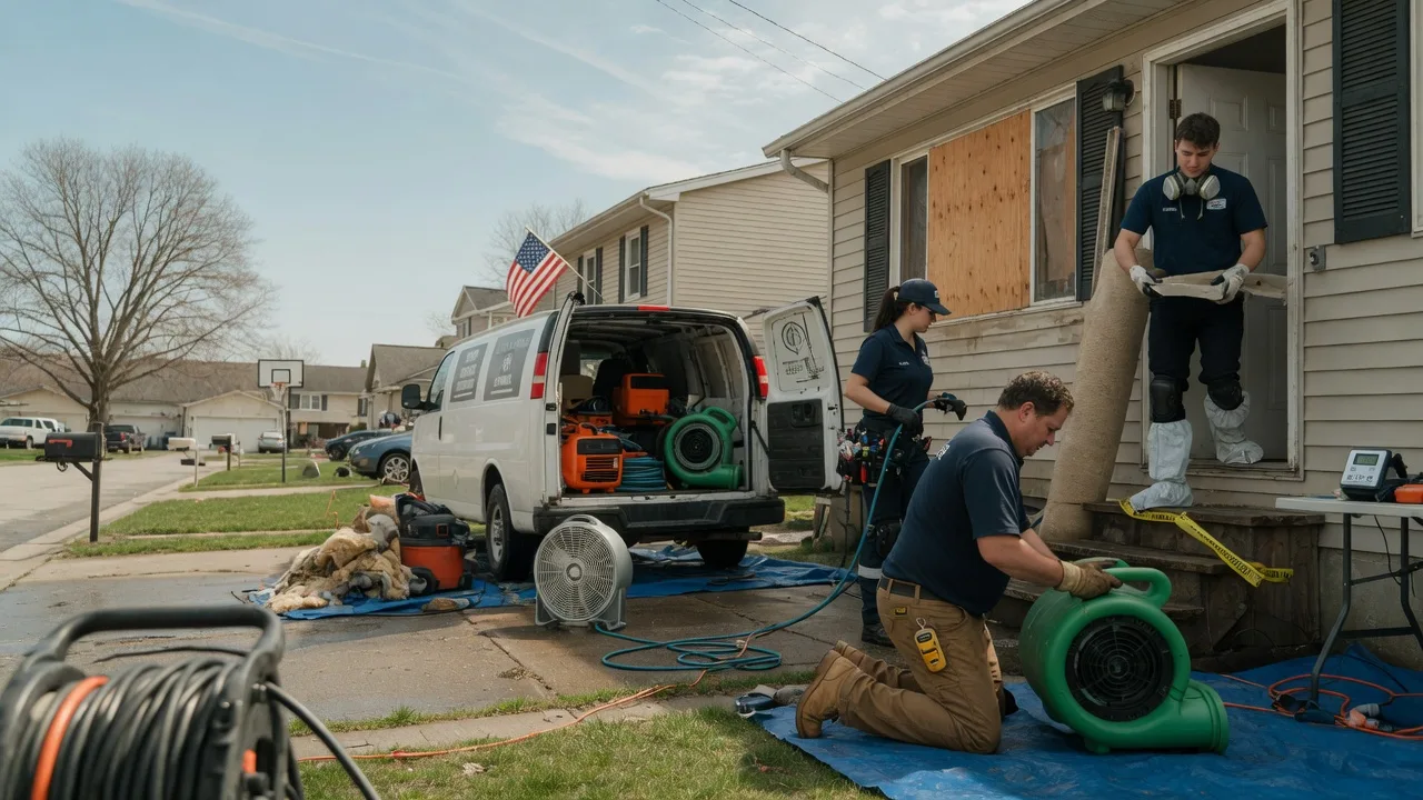 Water Damage Restoration in Watson, IL near me